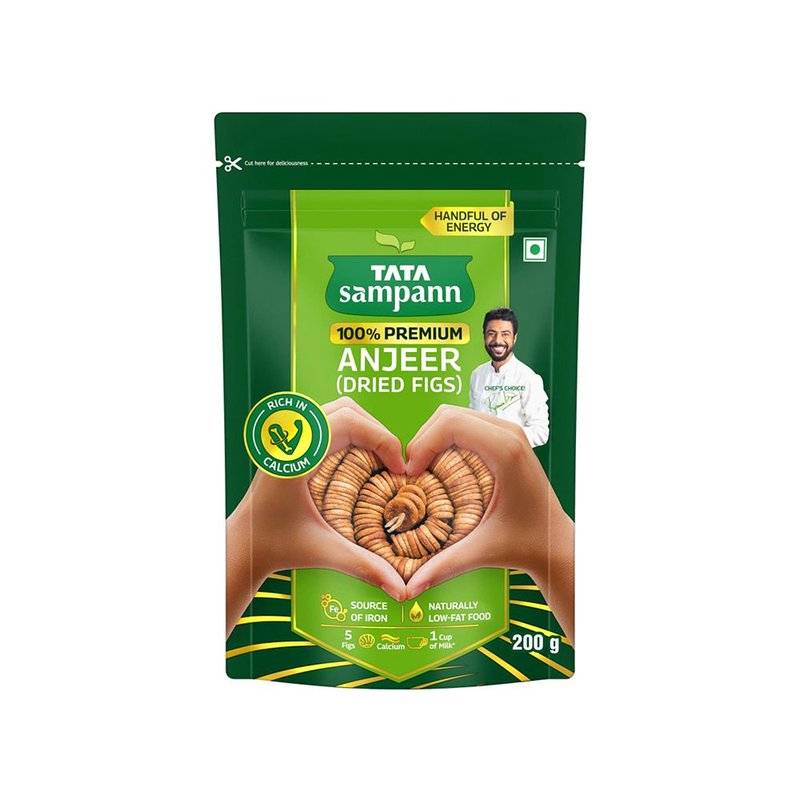Tata Sampann 100% Premium Figs (Anjeer) 200g