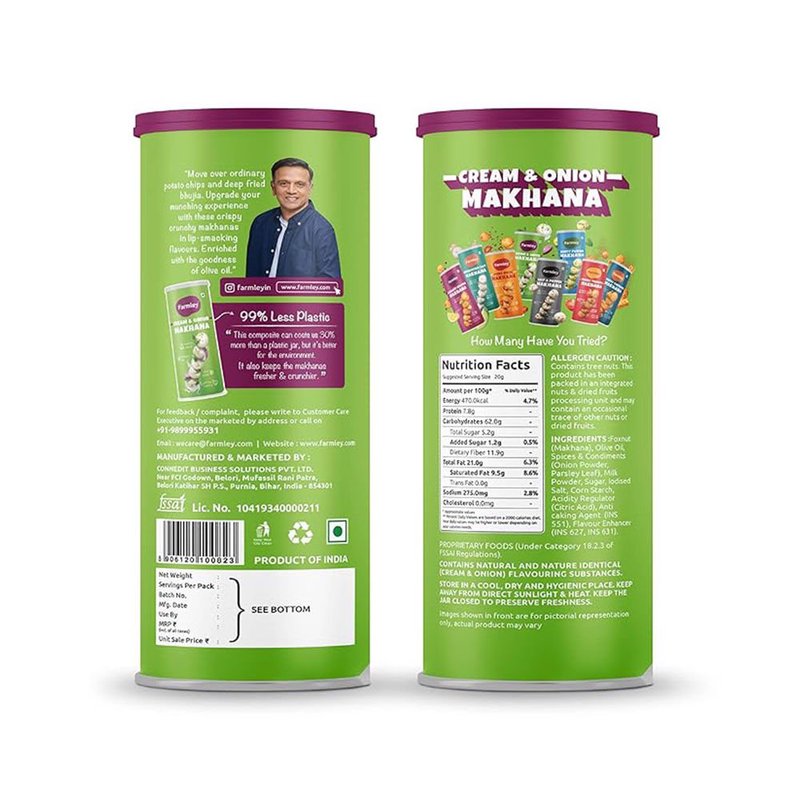 FARMLEY MAKHANA CR & ONION COM77G thumbnail 2