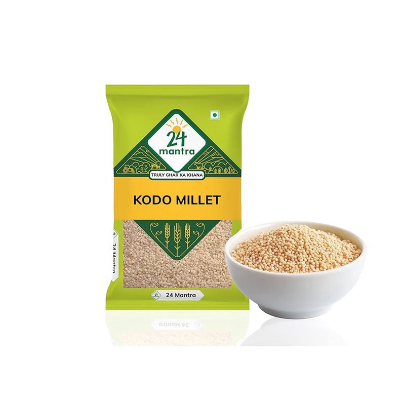 24 Mantra Organic Kodo Millet 500g | Whole Kodo Millet | High Fiber Ancient Grain | Healthy Rice Alternative