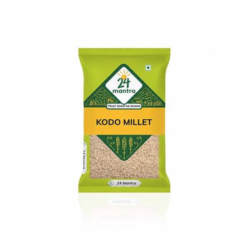 24 Mantra Organic Kodo Millet 500g | Whole Kodo Millet | High Fiber Ancient Grain | Healthy Rice Alternative