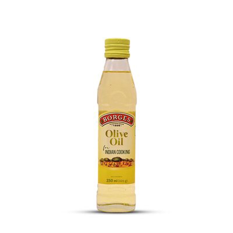 Borges Indian Cooking Oil | Premium Blended Edible Oil | Light & Versatile Cooking Oil | Ideal for Frying, Sautéing & Everyday Indian Cooking | Glass Bottle | 500ml